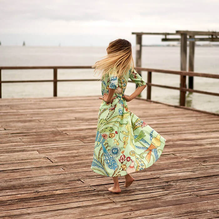 Cotton Maxi Dress Summer Dress Boho dress Gift for her Long Boho Dress –  Click Home Express Pty Ltd