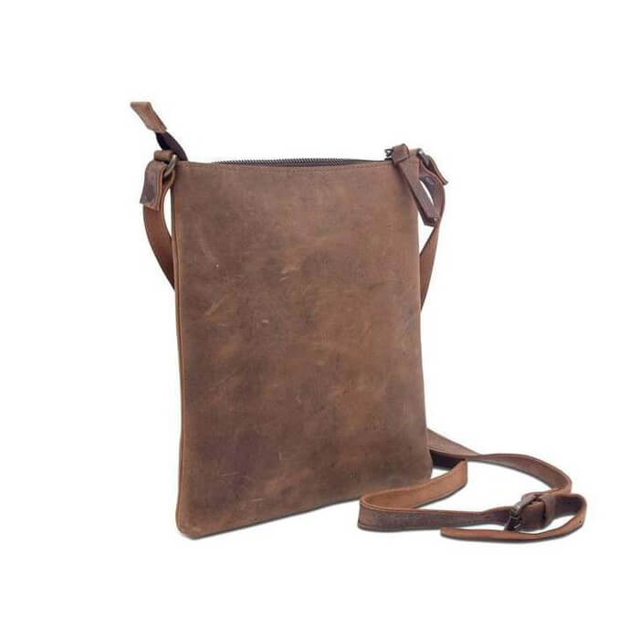 Genuine Leather Messenger Bag - Craftluxe
